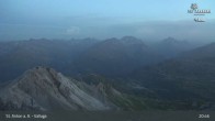 Archived image Webcam Valluga mountain in St. Anton 00:00