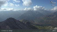 Archiv Foto Webcam St. Anton: Ausblick Valluga 08:00