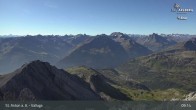 Archived image Webcam Valluga mountain in St. Anton 08:00