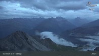 Archiv Foto Webcam St. Anton: Ausblick Valluga 02:00