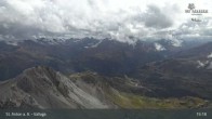 Archiv Foto Webcam St. Anton: Ausblick Valluga 14:00