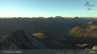 Archiv Foto Webcam St. Anton: Ausblick Valluga 06:00