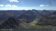 Archiv Foto Webcam St. Anton: Ausblick Valluga 10:00