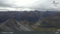 Archiv Foto Webcam St. Anton: Ausblick Valluga 09:00