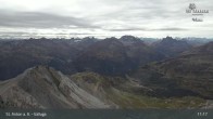 Archiv Foto Webcam St. Anton: Ausblick Valluga 10:00