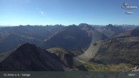 Archiv Foto Webcam St. Anton: Ausblick Valluga 09:00