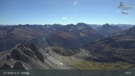Archived image Webcam Valluga mountain in St. Anton 12:00