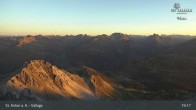 Archiv Foto Webcam St. Anton: Ausblick Valluga 02:00