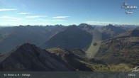 Archiv Foto Webcam St. Anton: Ausblick Valluga 08:00