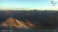 Archiv Foto Webcam St. Anton: Ausblick Valluga 02:00