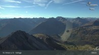 Archiv Foto Webcam St. Anton: Ausblick Valluga 08:00