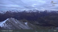 Archiv Foto Webcam St. Anton: Ausblick Valluga 18:00