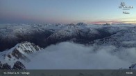 Archiv Foto Webcam St. Anton: Ausblick Valluga 02:00