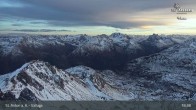 Archiv Foto Webcam St. Anton: Ausblick Valluga 20:00