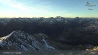 Archiv Foto Webcam St. Anton: Ausblick Valluga 07:00
