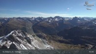 Archiv Foto Webcam St. Anton: Ausblick Valluga 14:00