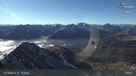 Archived image Webcam Valluga mountain in St. Anton 08:00