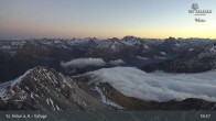 Archived image Webcam Valluga mountain in St. Anton 00:00