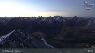 Archived image Webcam Valluga mountain in St. Anton 06:00