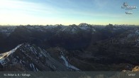 Archived image Webcam Valluga mountain in St. Anton 07:00