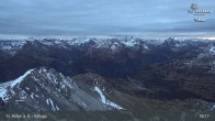 Archived image Webcam Valluga mountain in St. Anton 02:00