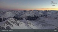 Archiv Foto Webcam St. Anton: Ausblick Valluga 02:00