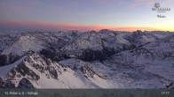 Archiv Foto Webcam St. Anton: Ausblick Valluga 04:00