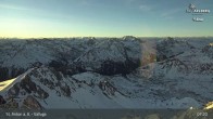 Archiv Foto Webcam St. Anton: Ausblick Valluga 06:00