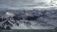 Archiv Foto Webcam St. Anton: Ausblick Valluga 14:00