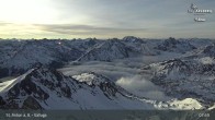Archiv Foto Webcam St. Anton: Ausblick Valluga 07:00