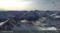 Archiv Foto Webcam St. Anton: Ausblick Valluga 08:00