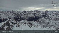Archiv Foto Webcam St. Anton: Ausblick Valluga 14:00
