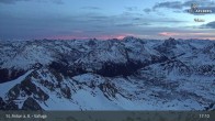 Archiv Foto Webcam St. Anton: Ausblick Valluga 04:00