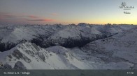 Archiv Foto Webcam St. Anton: Ausblick Valluga 16:00