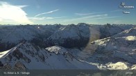 Archiv Foto Webcam St. Anton: Ausblick Valluga 07:00