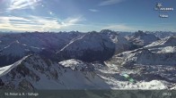Archiv Foto Webcam St. Anton: Ausblick Valluga 08:00