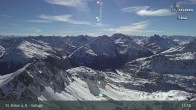 Archiv Foto Webcam St. Anton: Ausblick Valluga 10:00