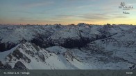 Archiv Foto Webcam St. Anton: Ausblick Valluga 02:00