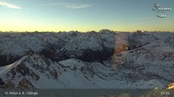 Archiv Foto Webcam St. Anton: Ausblick Valluga 06:00