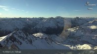 Archiv Foto Webcam St. Anton: Ausblick Valluga 07:00