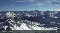 Archived image Webcam Valluga mountain in St. Anton 12:00