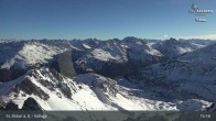Archived image Webcam Valluga mountain in St. Anton 14:00
