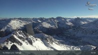 Archiv Foto Webcam St. Anton: Ausblick Valluga 14:00