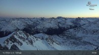 Archiv Foto Webcam St. Anton: Ausblick Valluga 16:00
