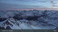 Archiv Foto Webcam St. Anton: Ausblick Valluga 04:00