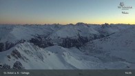 Archiv Foto Webcam St. Anton: Ausblick Valluga 04:00