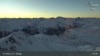 Archiv Foto Webcam St. Anton: Ausblick Valluga 07:00
