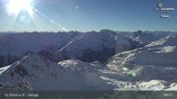 Archiv Foto Webcam St. Anton: Ausblick Valluga 08:00