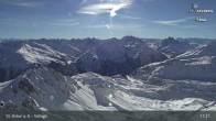 Archiv Foto Webcam St. Anton: Ausblick Valluga 10:00