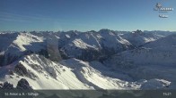 Archiv Foto Webcam St. Anton: Ausblick Valluga 14:00